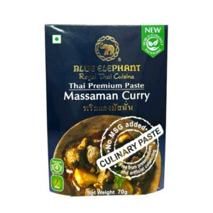 Blue Elephant Thai Massaman Curry Paste 70g - Front