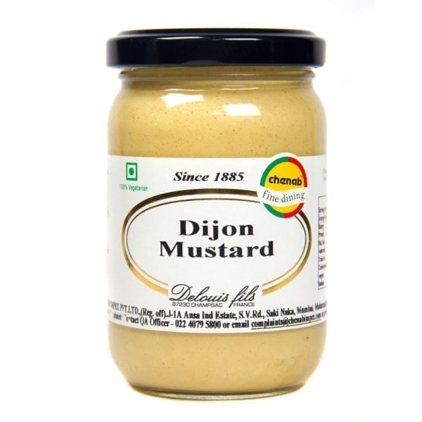 Delouis Fils Strong Dijon French Mustard-200gm-chenab-gourmet-food