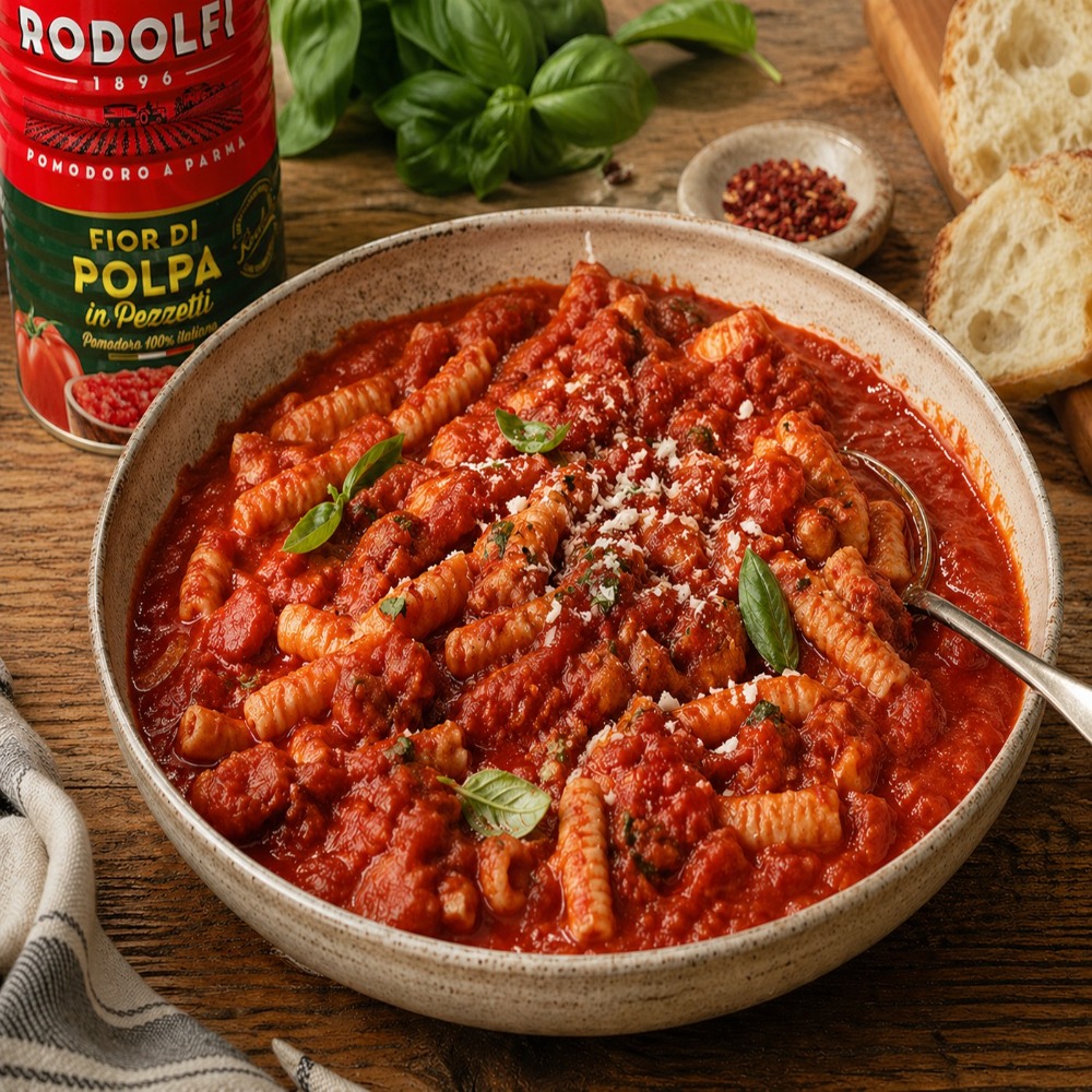 Rodolfi 1896 Italian Crushed Tomatoes Polpa Traditional Chopped