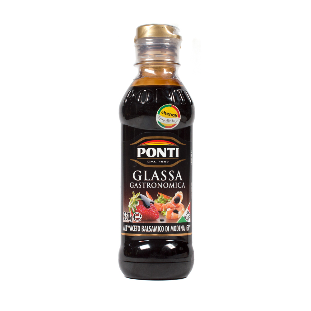 Ponti Gastronomic Glaze with Balsamic Vinegar of Modena 250ml - Chenab ...