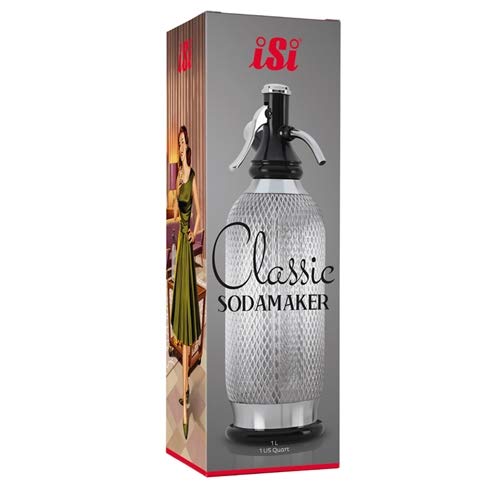iSi Classic Soda Maker,1ltr Chenab Gourmet