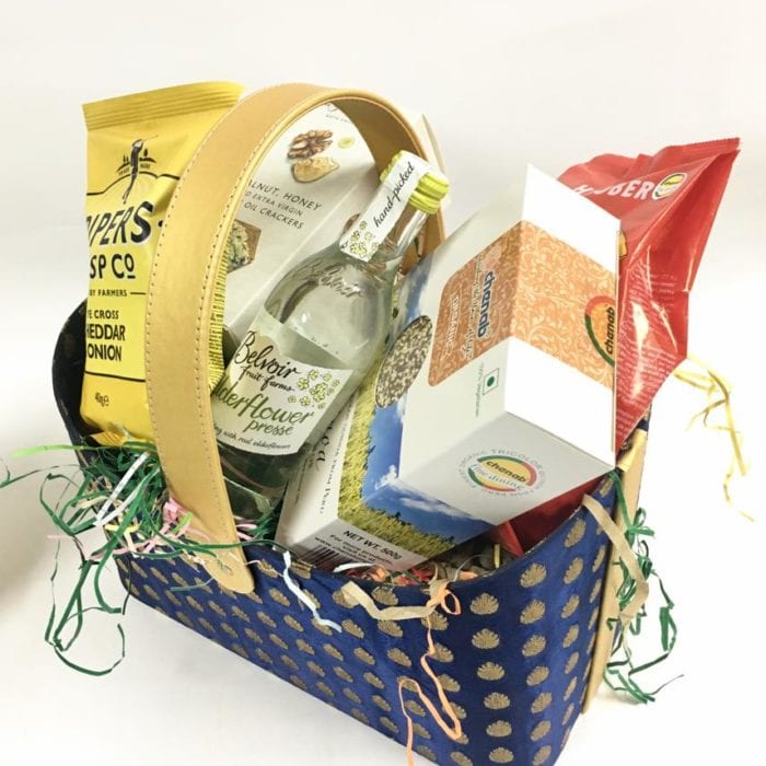 Plastic Basket For Gift Hamper Chenab Gourmet