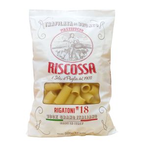 Riscossa Rigatoni Bronze-cut Pasta, 500g