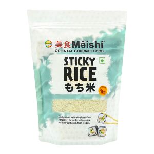 Meishi White Sticky Rice Traditionally Grown | Gluten Free Short Grained Rice with a Thick Chewy Texture