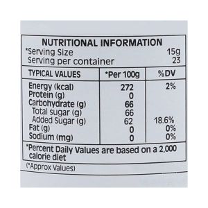 Tiptree Strawberry Jam Nutritional Information