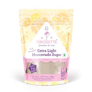 Pirouette Extra Light Muscovado sugar| Truly Unrefined | Mauritius Sugar | Confectionary, Baking, Creamy cakes, Biscuits, Caramel/toffee, Sauces and Sprinkles on Fruits