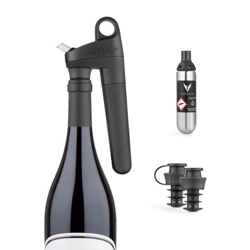 Coravin Pivot Wine by the Glass System - Black - Chenab Gourmet