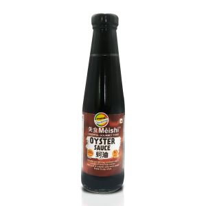 Meishi Oyster Sauce, 280g | Stir Fry Cooking Sauce | Slightly Sweet and Salty Umami Taste | No MSG