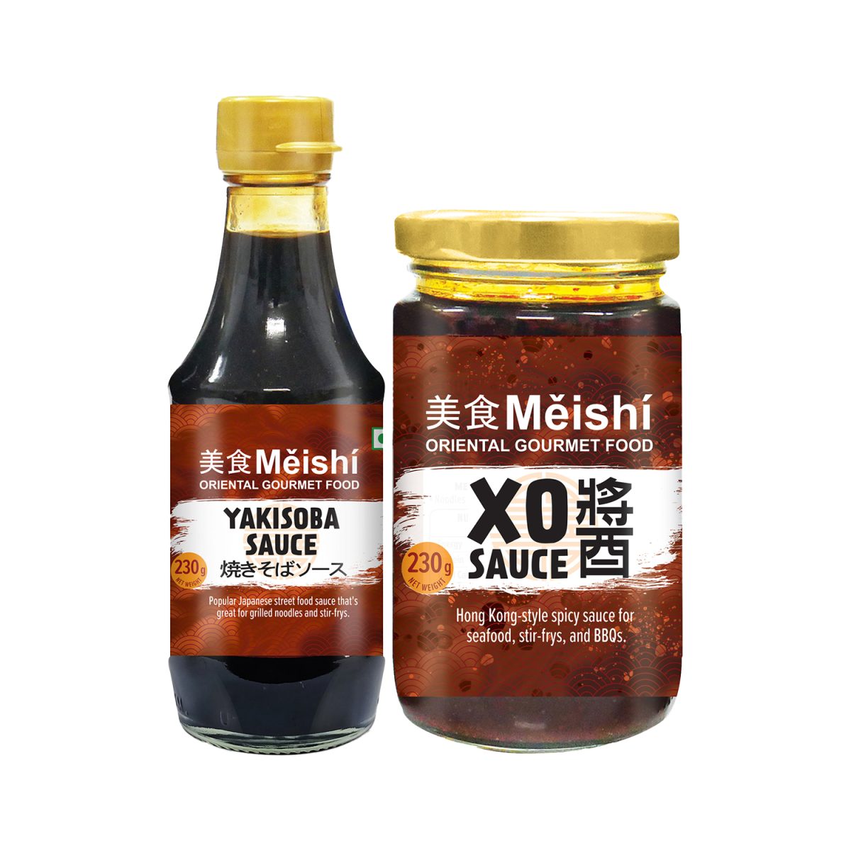 Meishi Yakisoba Sauce And XO Sauce Combo Chenab Gourmet