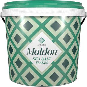 Maldon Sea Salt - Premium Quality, Artisanal Heritage, and Unique Pyramid Flakes | Non-Iodised | Use for Preservation, Iodization or Industrial Use