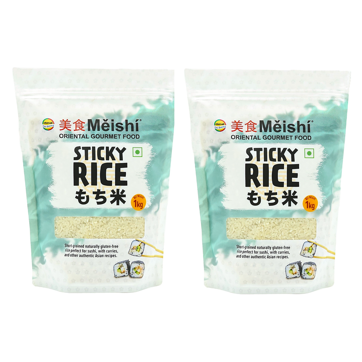 Meishi sticky Rice pack of 2 Front