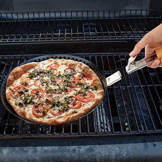 Camerons Pizza Pan with Holes, Extra High Walls NonStick Removable