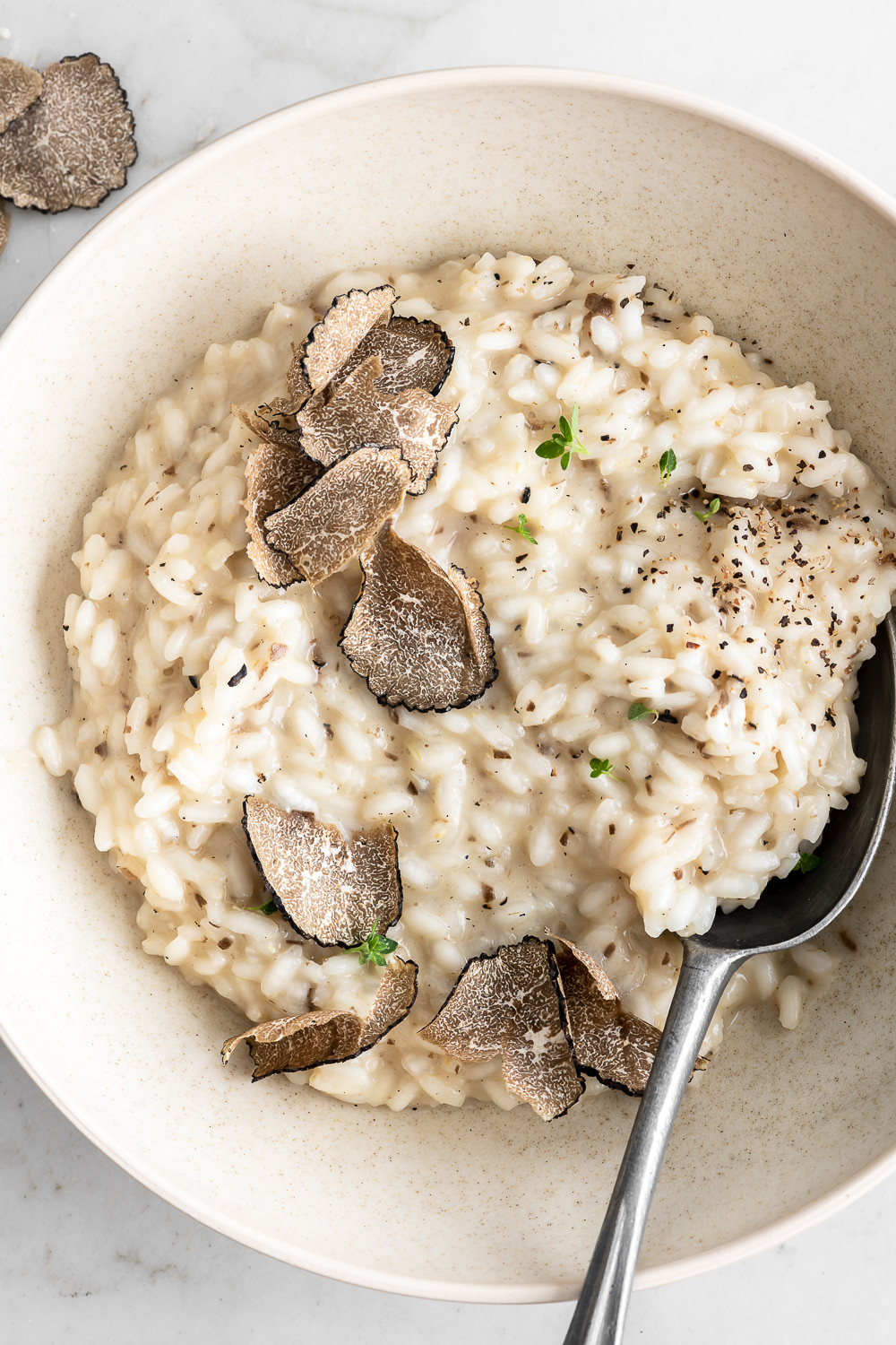 Truffle-Infused Risotto with Artichokes and Herbs