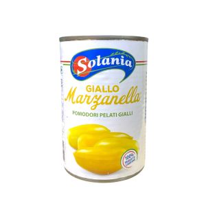Solania Yellow Whole Peeled Tomaoes 400g